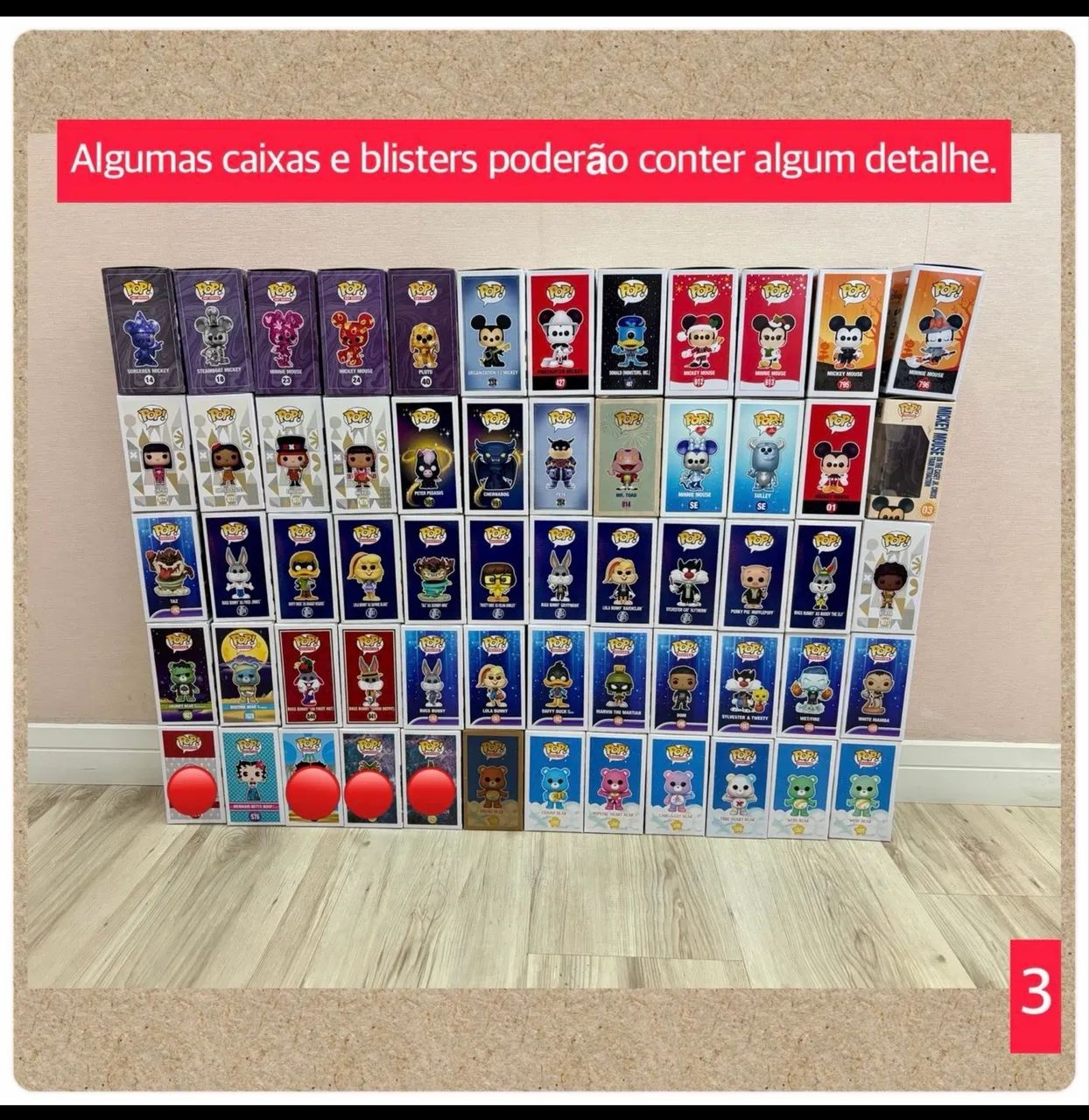Apenas caixas vazias com blisters Funko Pop! - parte 1 - Foto 3