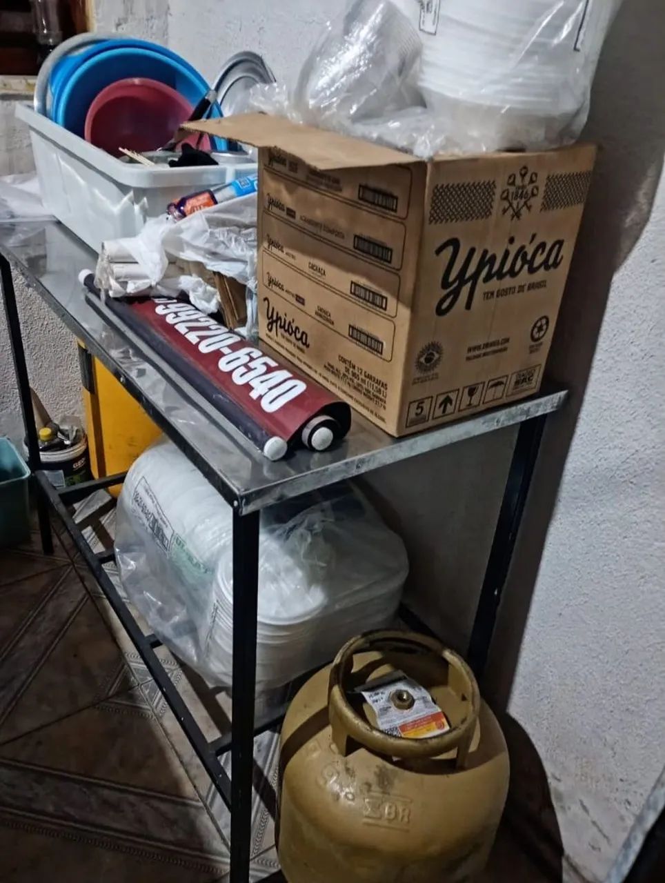 Mesa inox para várias finalidades diferete pra comércio  - Foto 2