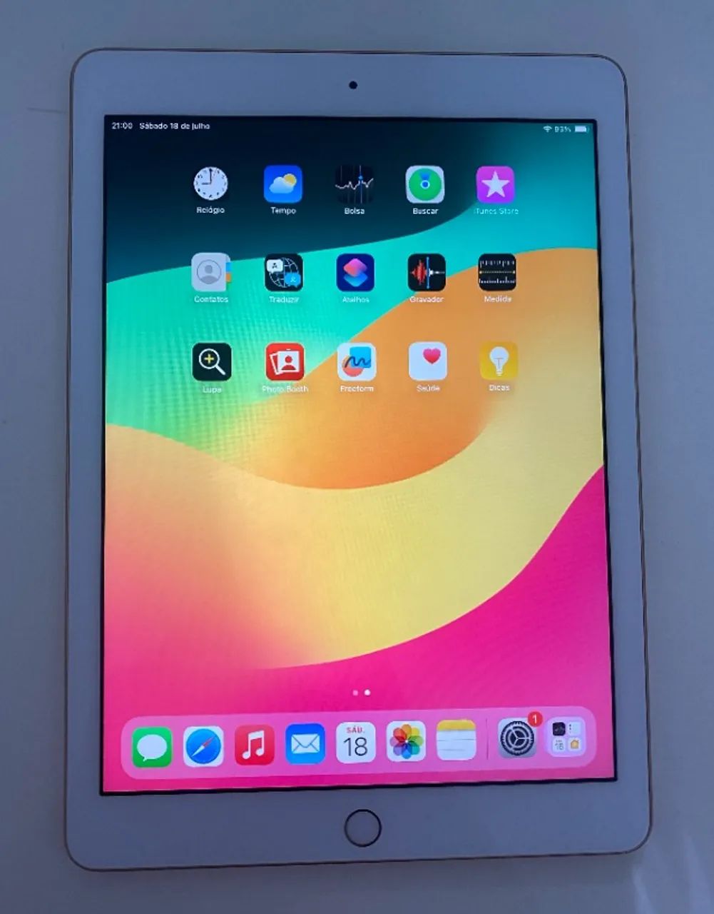 Ipad rosa 6 geração 32GB - Foto 4