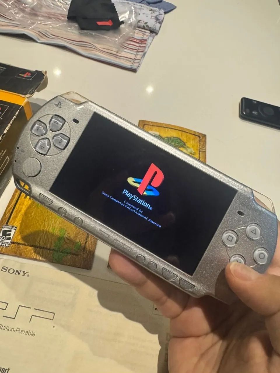 PSP-2000 Daxter Limited Edition Silver Prata - Foto 5