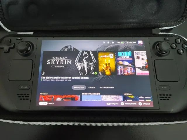 Steam Deck OLED 1TB (versão com plug de tomada europeu) - Foto 4