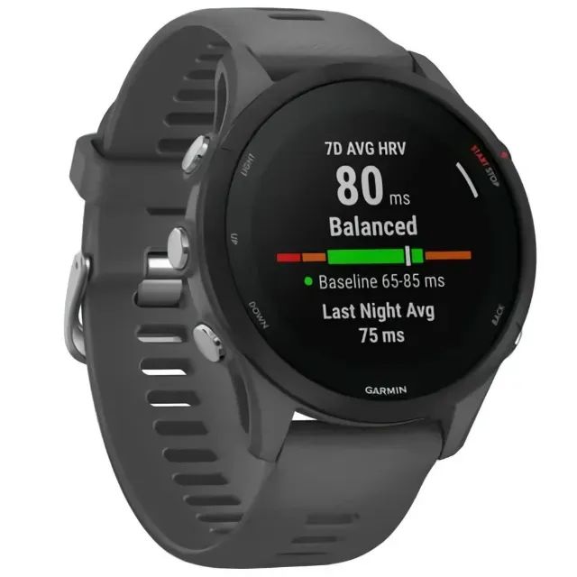 Relogio Garmin Forerunner 255 Grafitte De 46mm - Foto 3
