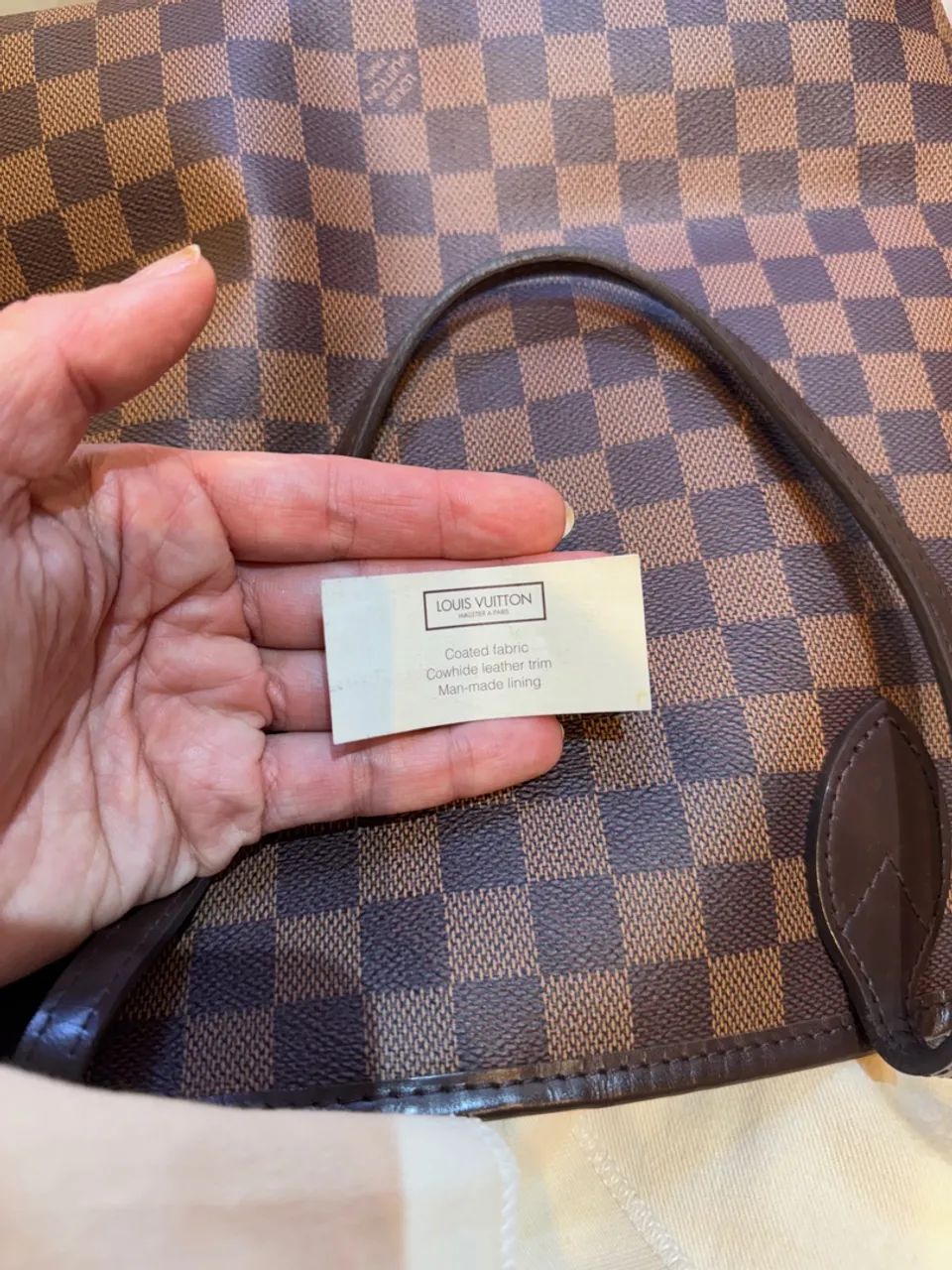 Bolsa Tote Louis Vuitton Neverfull Mm - Cherry - Foto 5