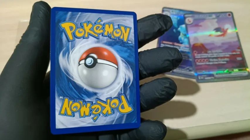 Kit 3 Cartas Fullart Pokemon 151 TCG Charizard, Venusaur e Blastoise todas NM - Foto 5