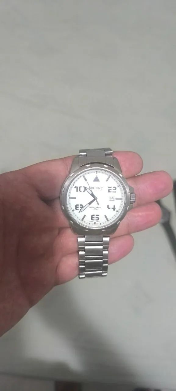 Relógio Orient Masculino Prata Mbss1195a S2sx original. - Foto 4
