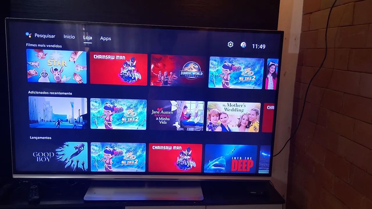 Vendo TV Philips 55 polegadas  - Foto 2