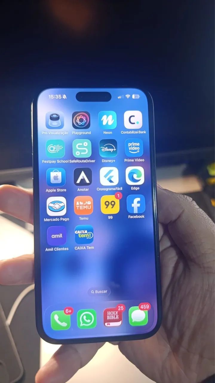 iPhone 15 pro 256 cinza  - Foto 3