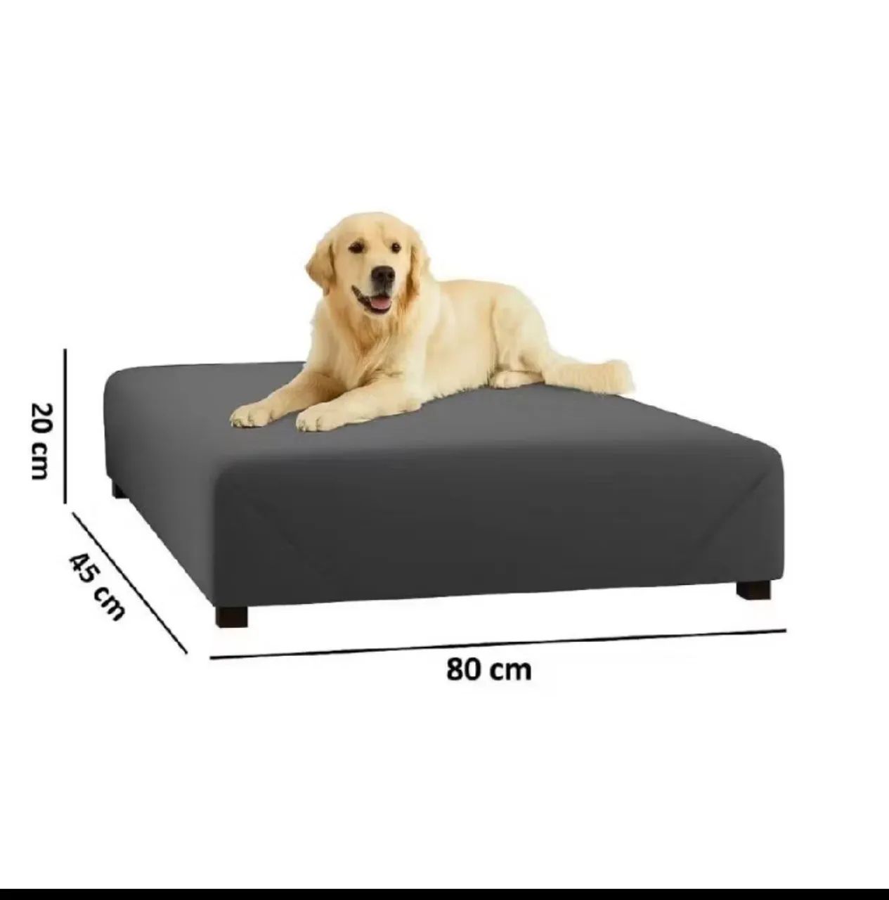 Cama pet em suede marrom com brinde  - Foto 2
