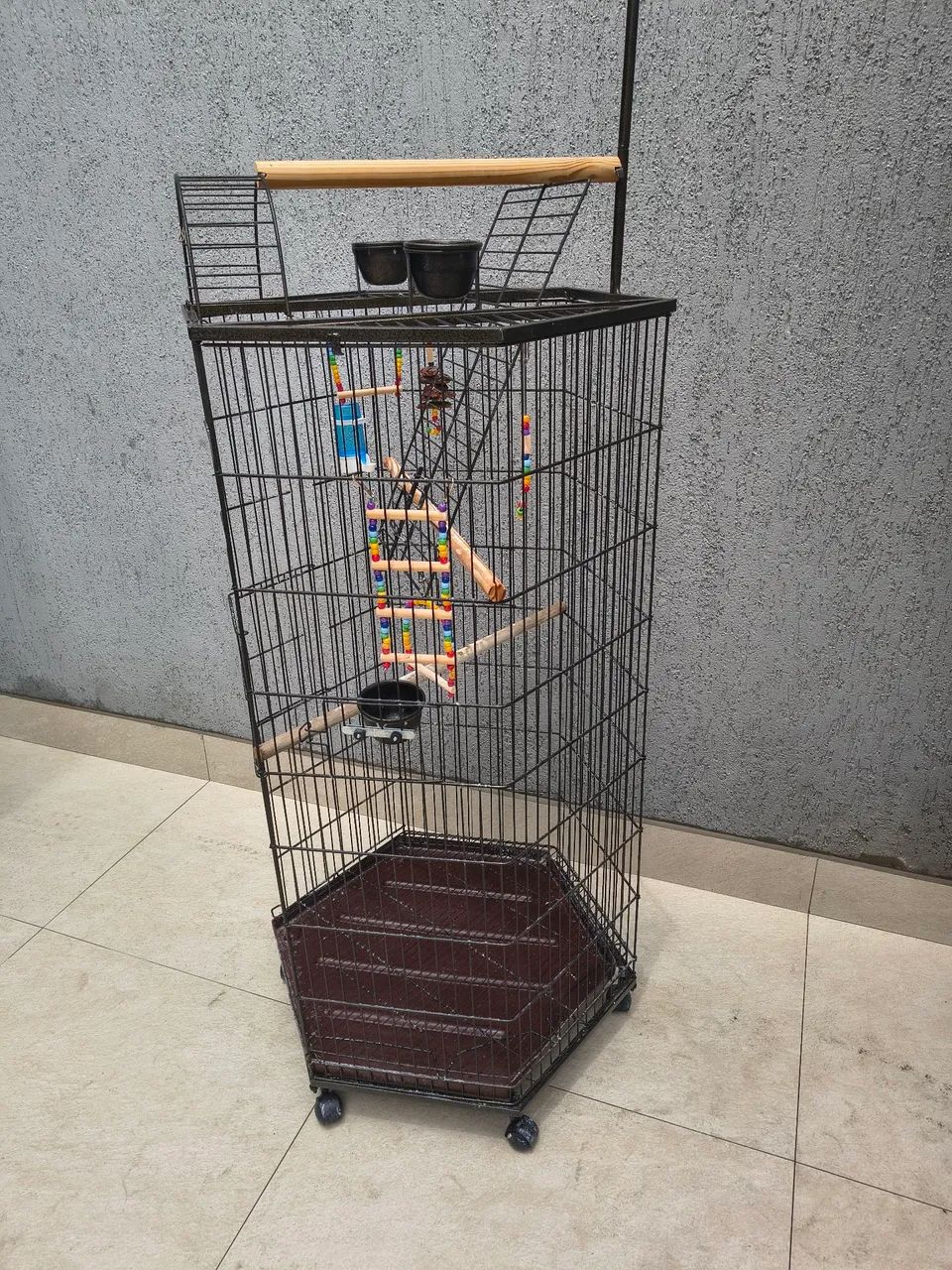 Viveiro Grande para Calopsita e Pássaros de Médio/Grande Porte 