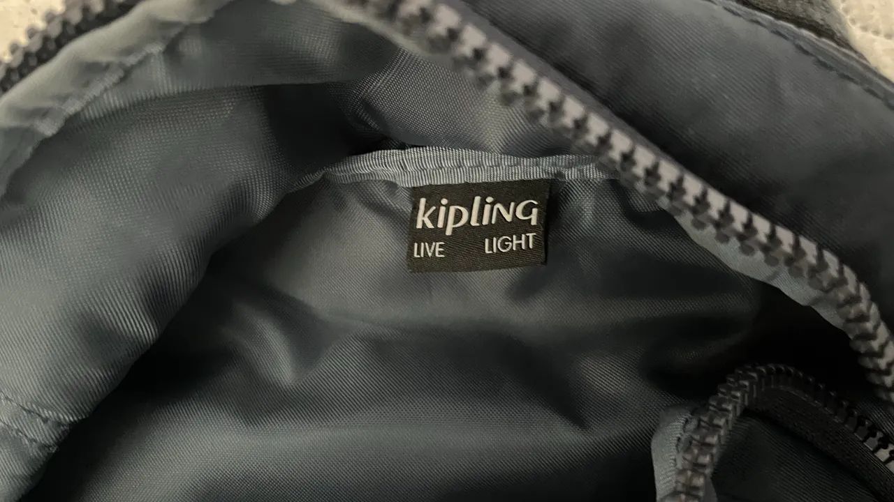 Mochila Kipling azul original  - Foto 3