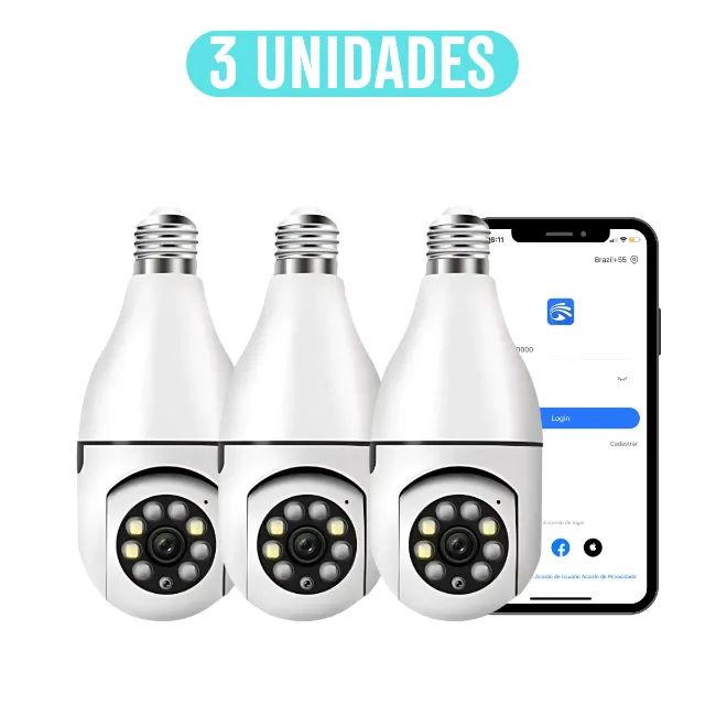 Câmera bivolt - Compre 2, leve 3!