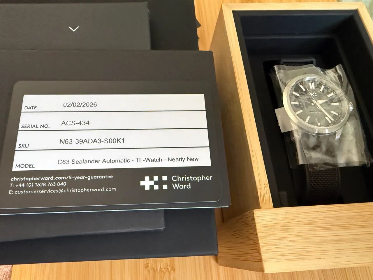 Christopher Ward C63 Sealander 39mm - Foto 2