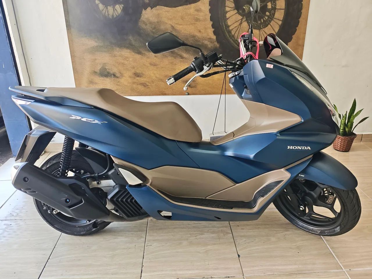 HONDA PCX 160 DLX 2024 - ESTADO DE ZERO! - Foto 2