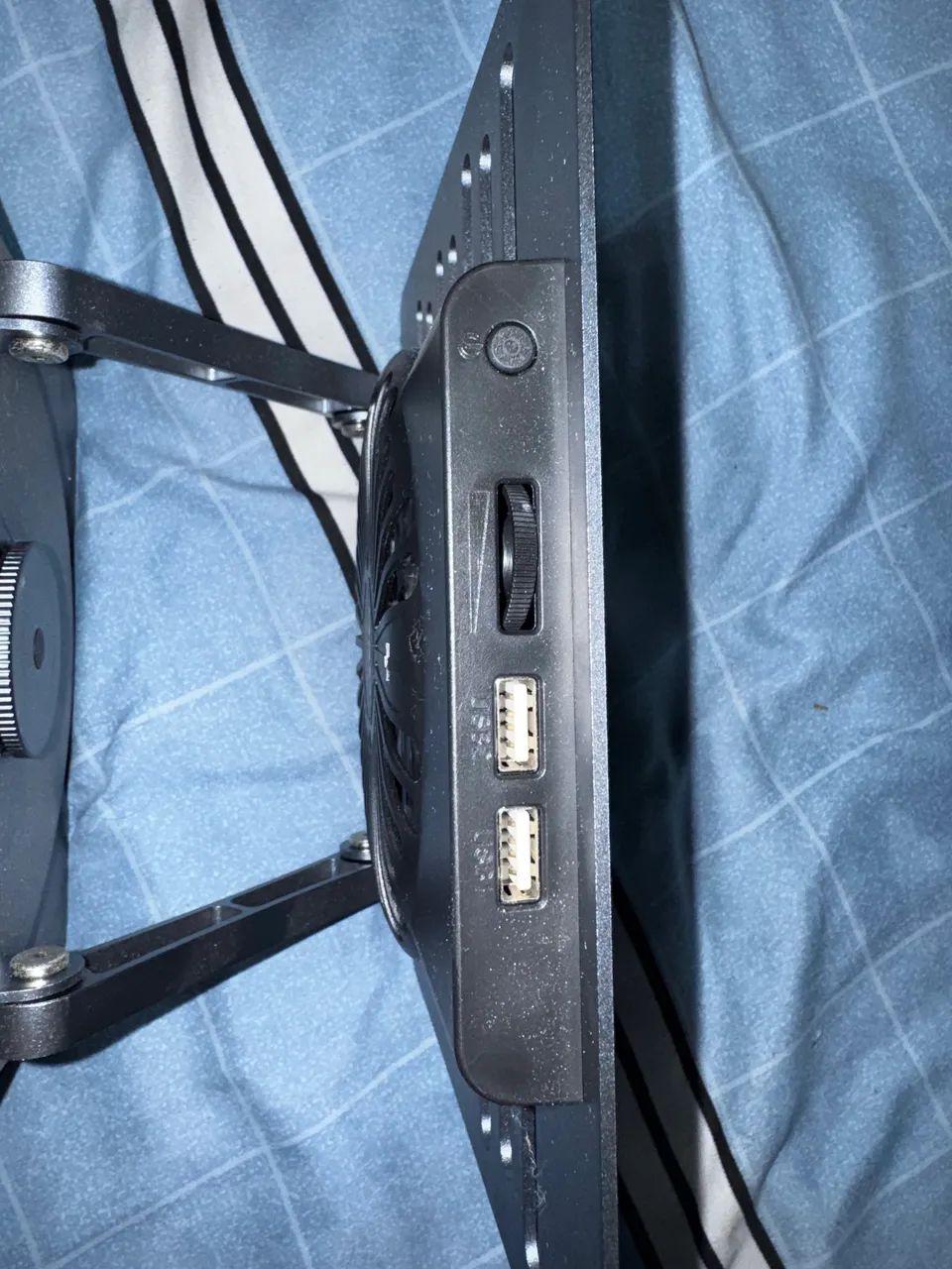 Suporte para Notebook SATE com Cooler, 2 USB e Altura Ajustável - Foto 5