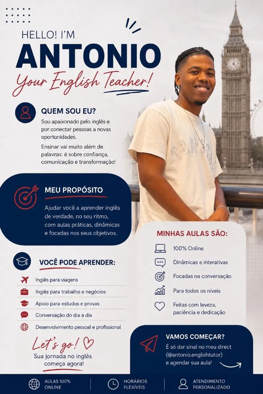 Aulas de Inglês Online | Do Básico ao Avançado