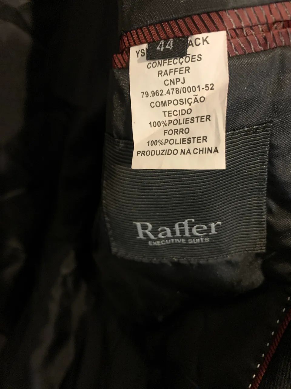 Blazer de veludo RAFFER executivo social slim Fit  - Foto 2