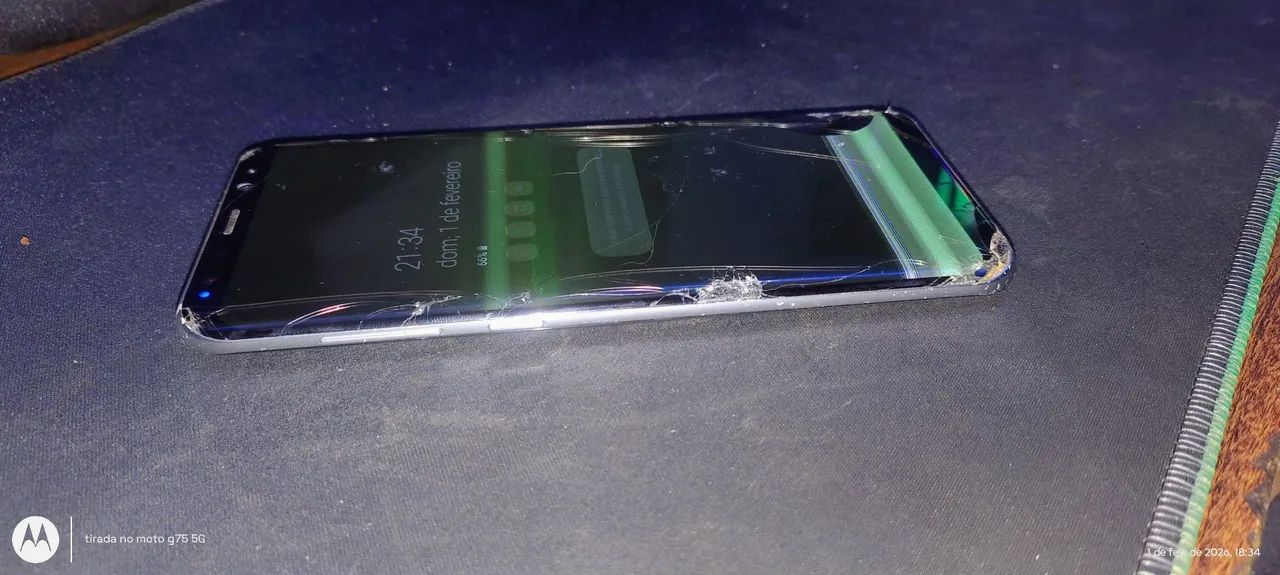S8 com defeito na tela  - Foto 4