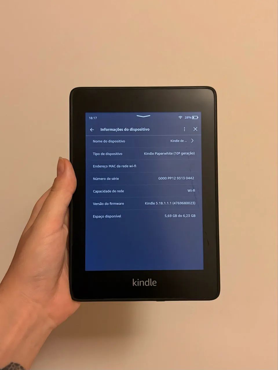 Kindle Paperwhite 10ª geração