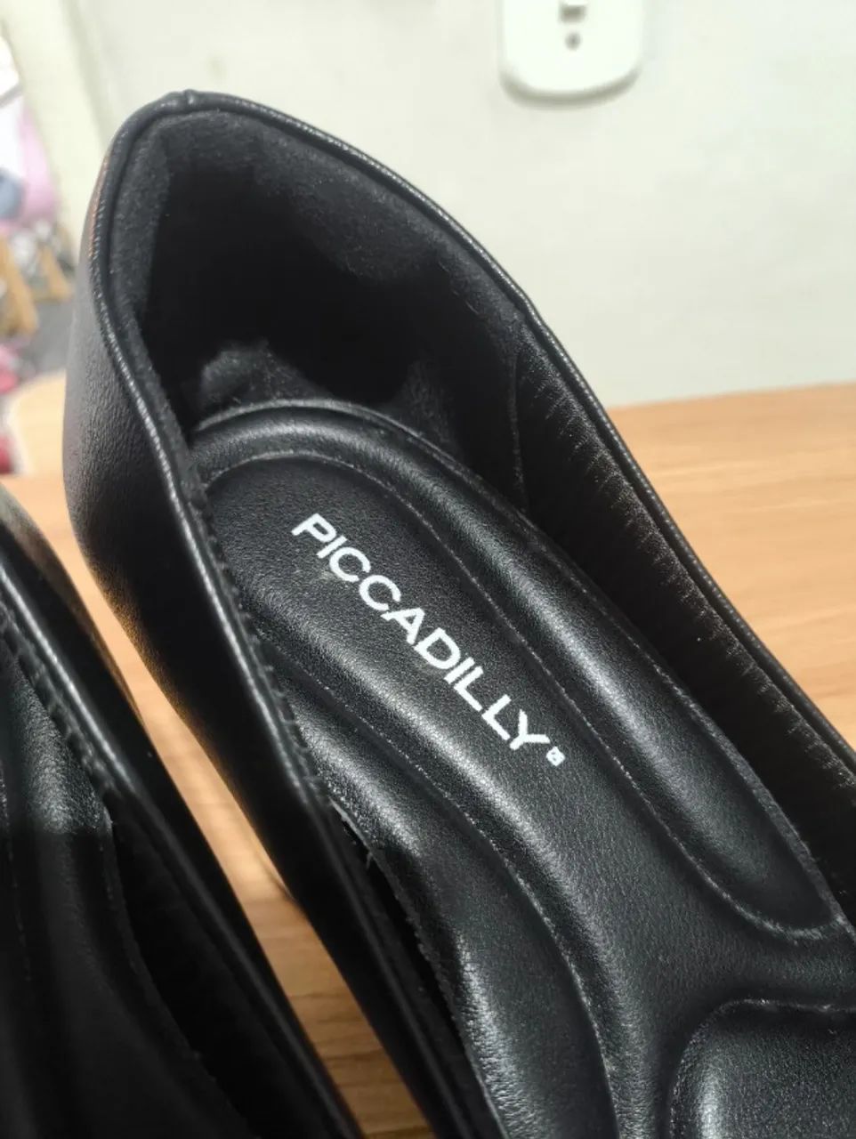 Sapato com salto marca Picadilly  - Foto 4
