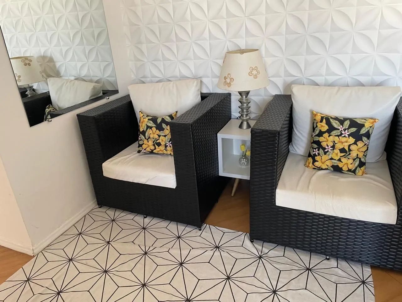 Poltronas em vime
