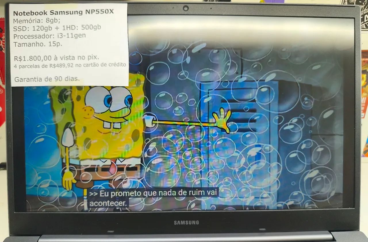 Notebook Samsung NP550x i3-11gen  - Foto 2
