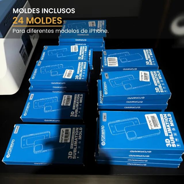 Oportunidade de Renda Extra | Kit Completo para Sublimação de Capinhas de Celular - Foto 3