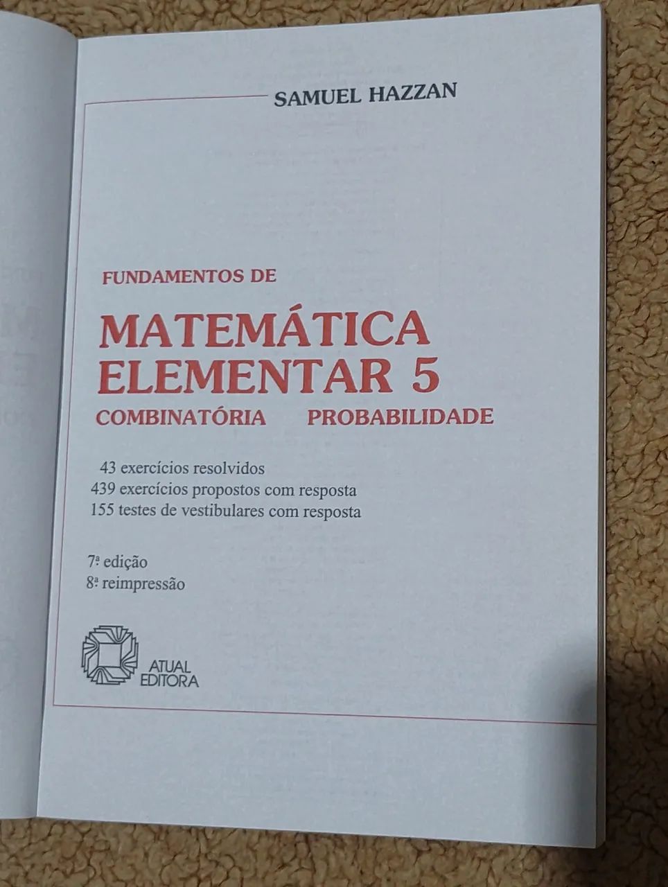 Fundamentos da matemática elementar 5 - Combinatória e probabilidade  - Foto 2