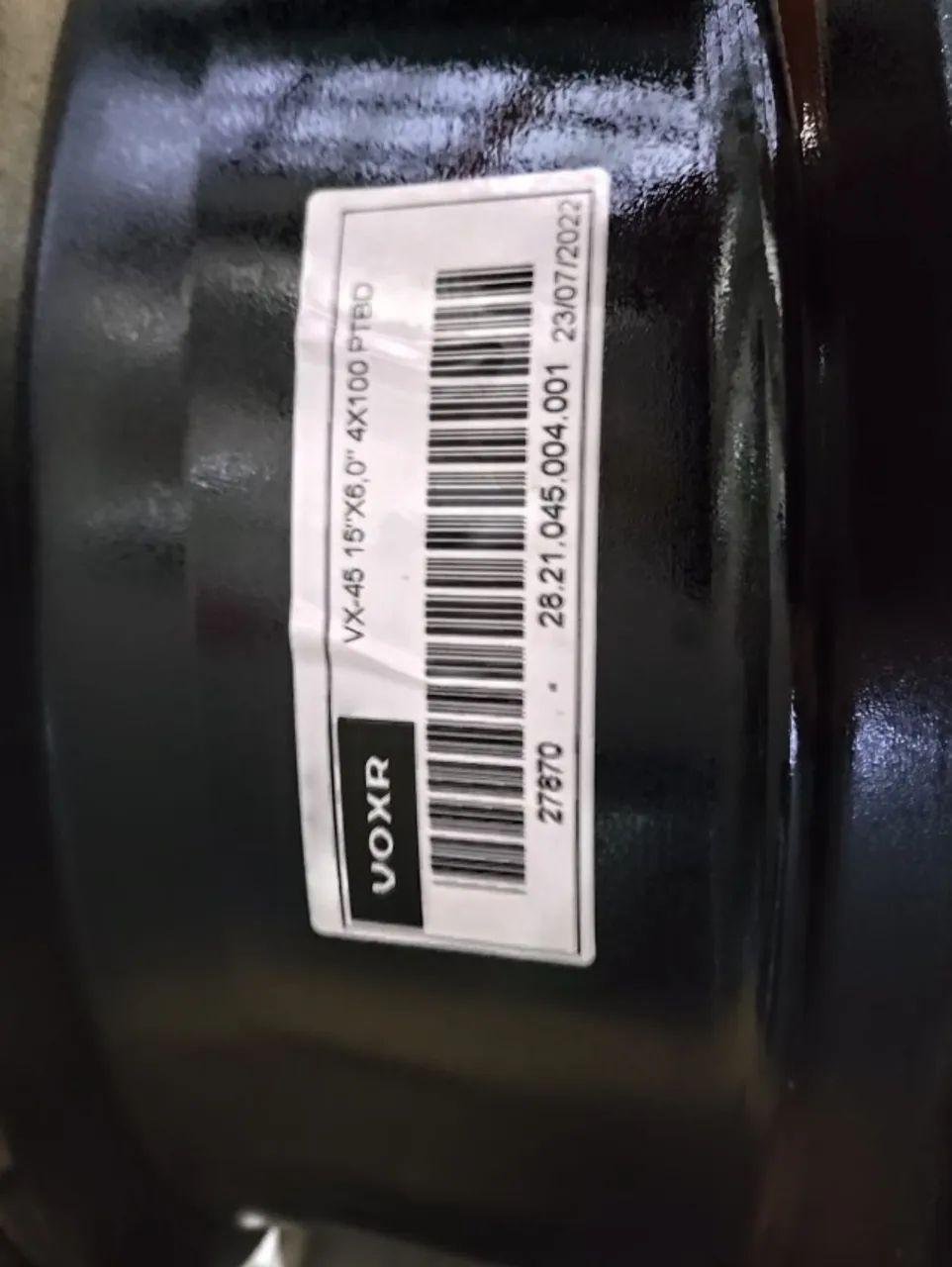roda aro 15 4x100 liga leve - Foto 2