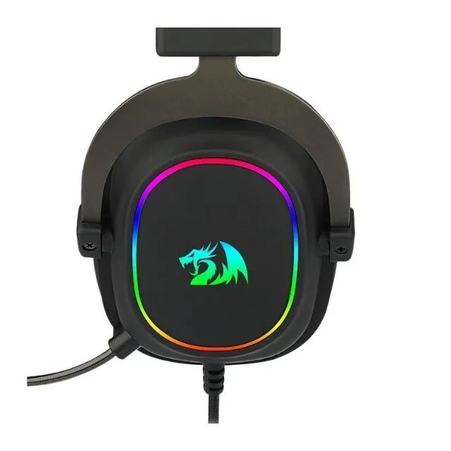 HEADSET GAMER REDRAGON ZEUS X SURROUND 7.1 RGB-H510 NOVO LACRADO! - Foto 4