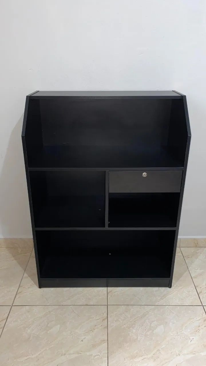 Balcão Caixa Preto MDF - Foto 3