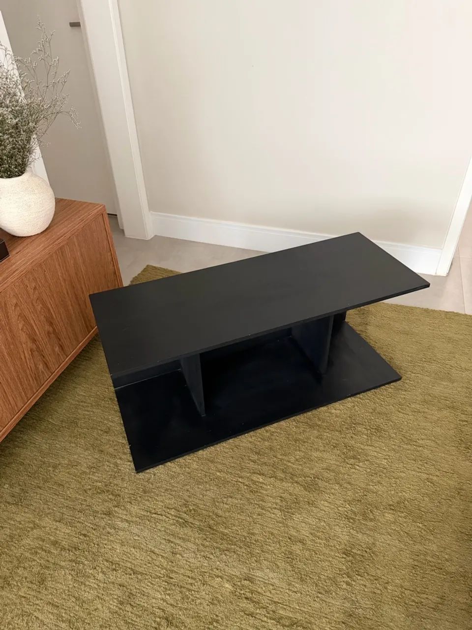 Mesa de apoio em MDF preto - Foto 5