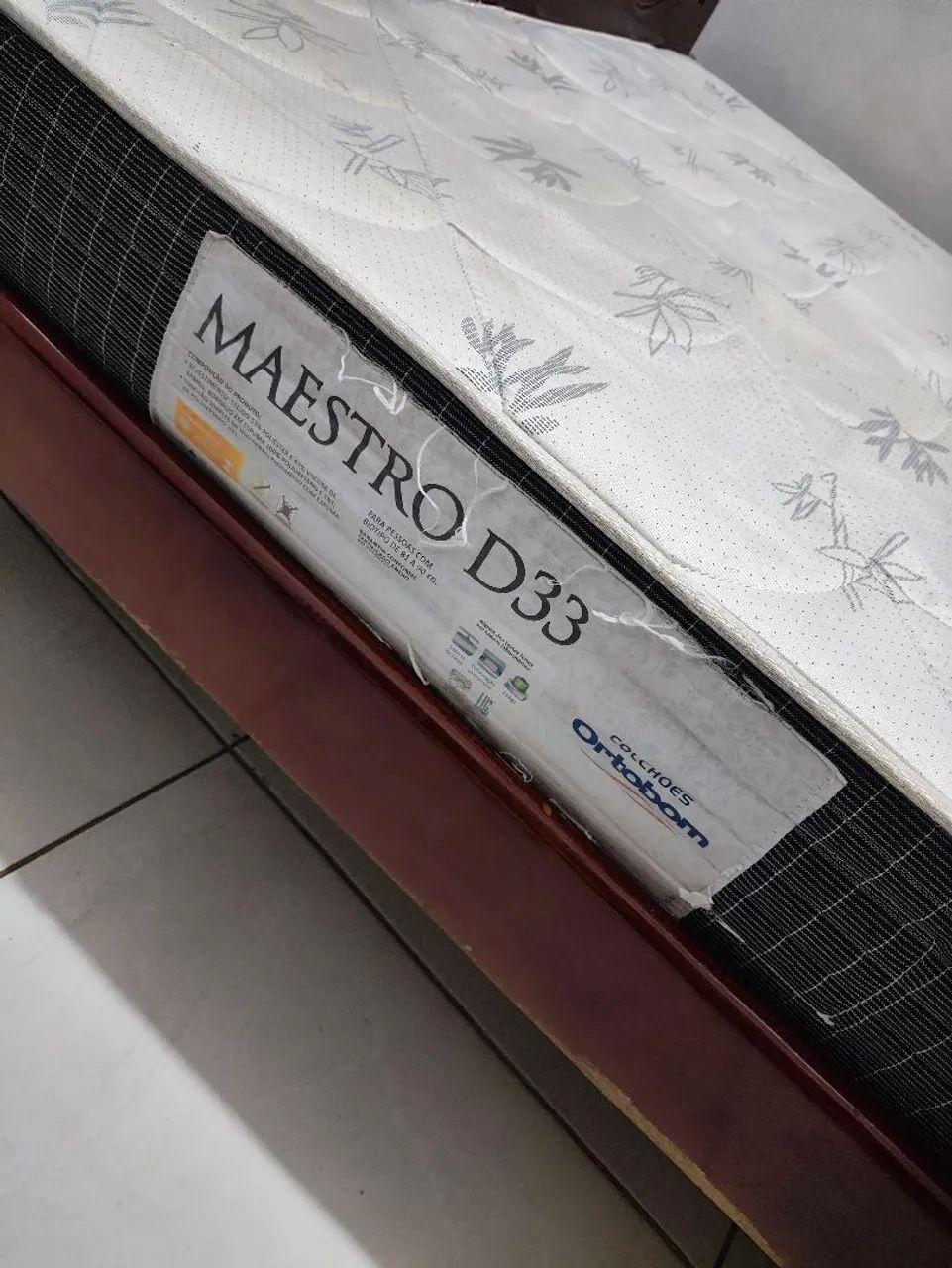 Cama macanaiba com colchão  - Foto 3