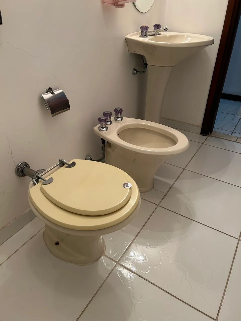 Conjunto de cerâmica para banheiro  - Foto 2