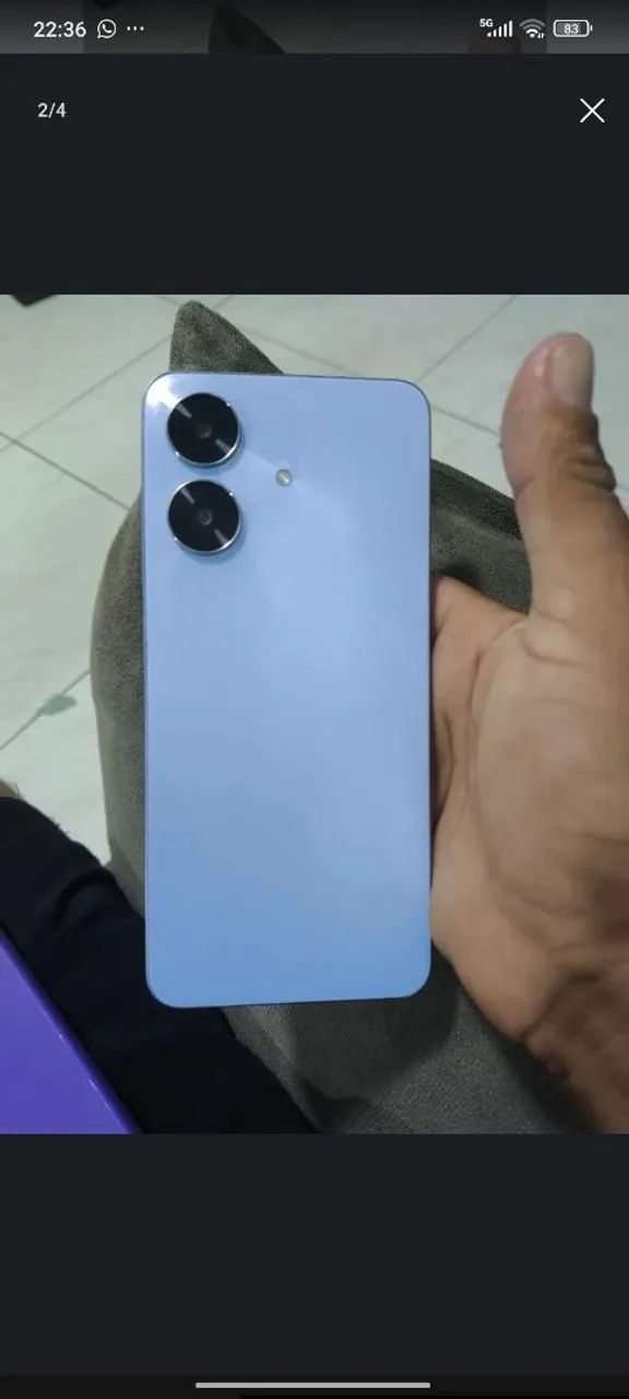Vendo esse celular novicimo redimi note 60 128gb - Foto 3