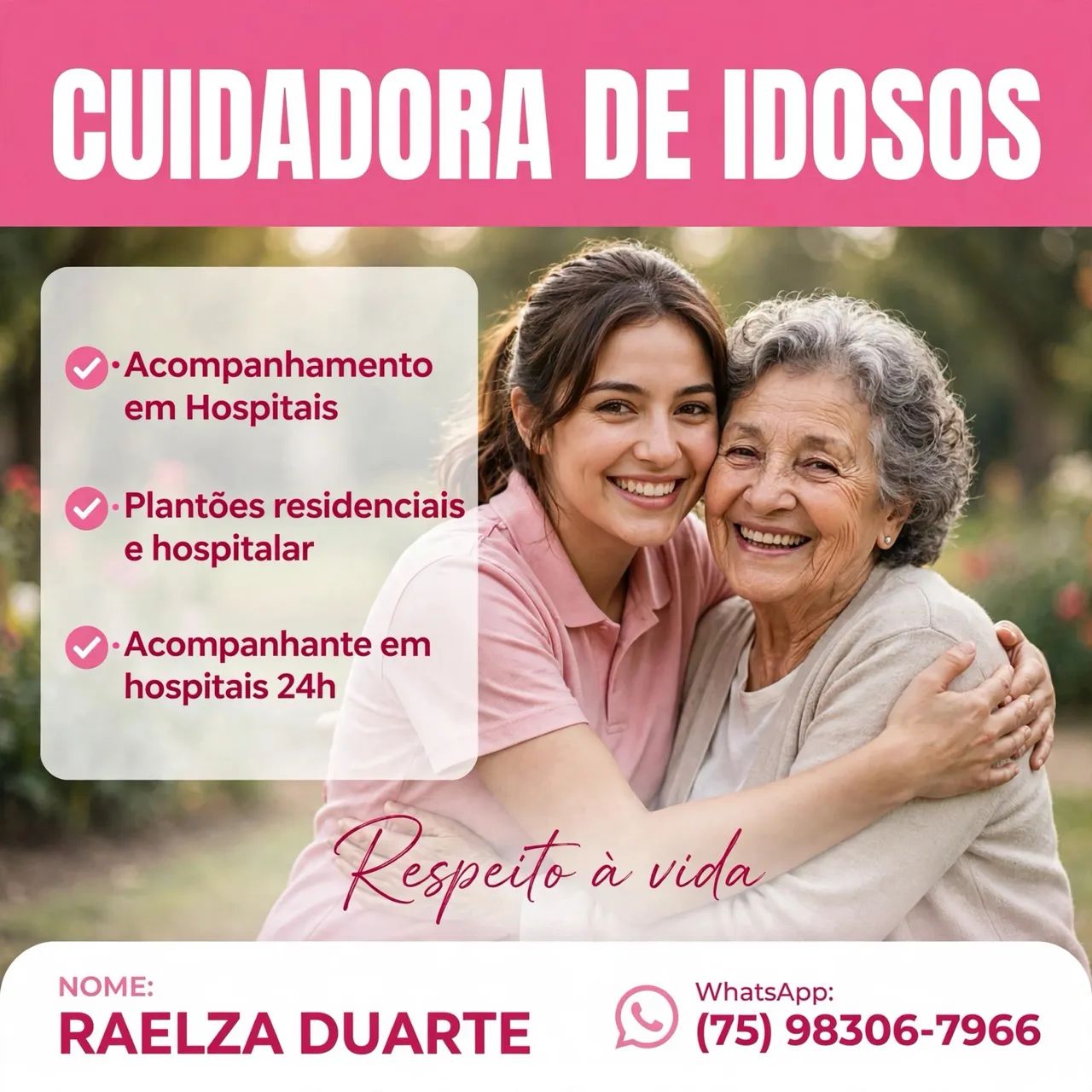  Cuidado humanizado para quem você ama