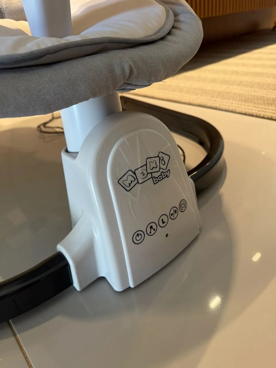 Cadeira de Descanso e Balanço Bebê Elétrica Snug - (BIVOLT) - Maxi  - Foto 4