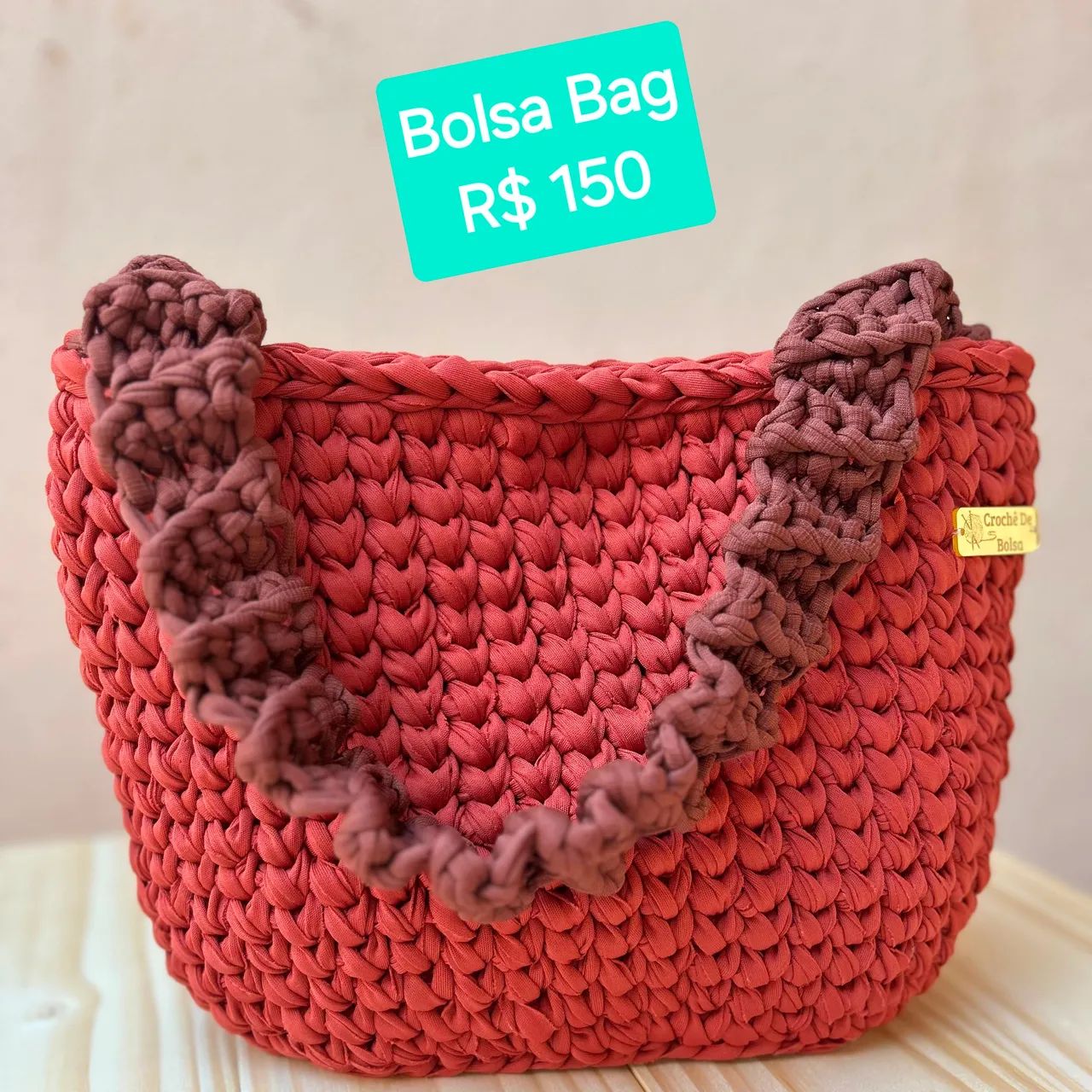 Bolsa em Crochê 