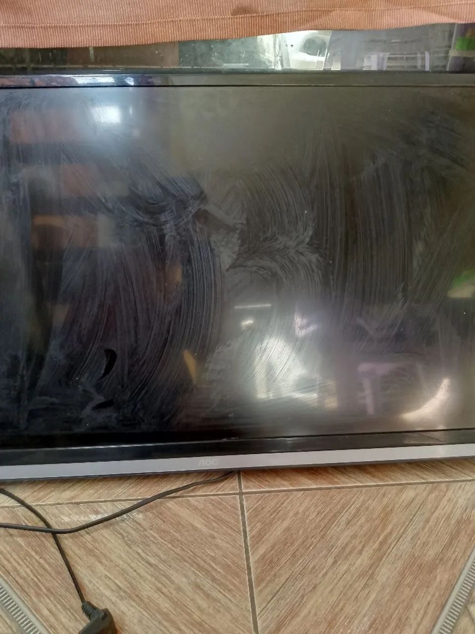 Tv AOC 32' com led queimado  - Foto 3
