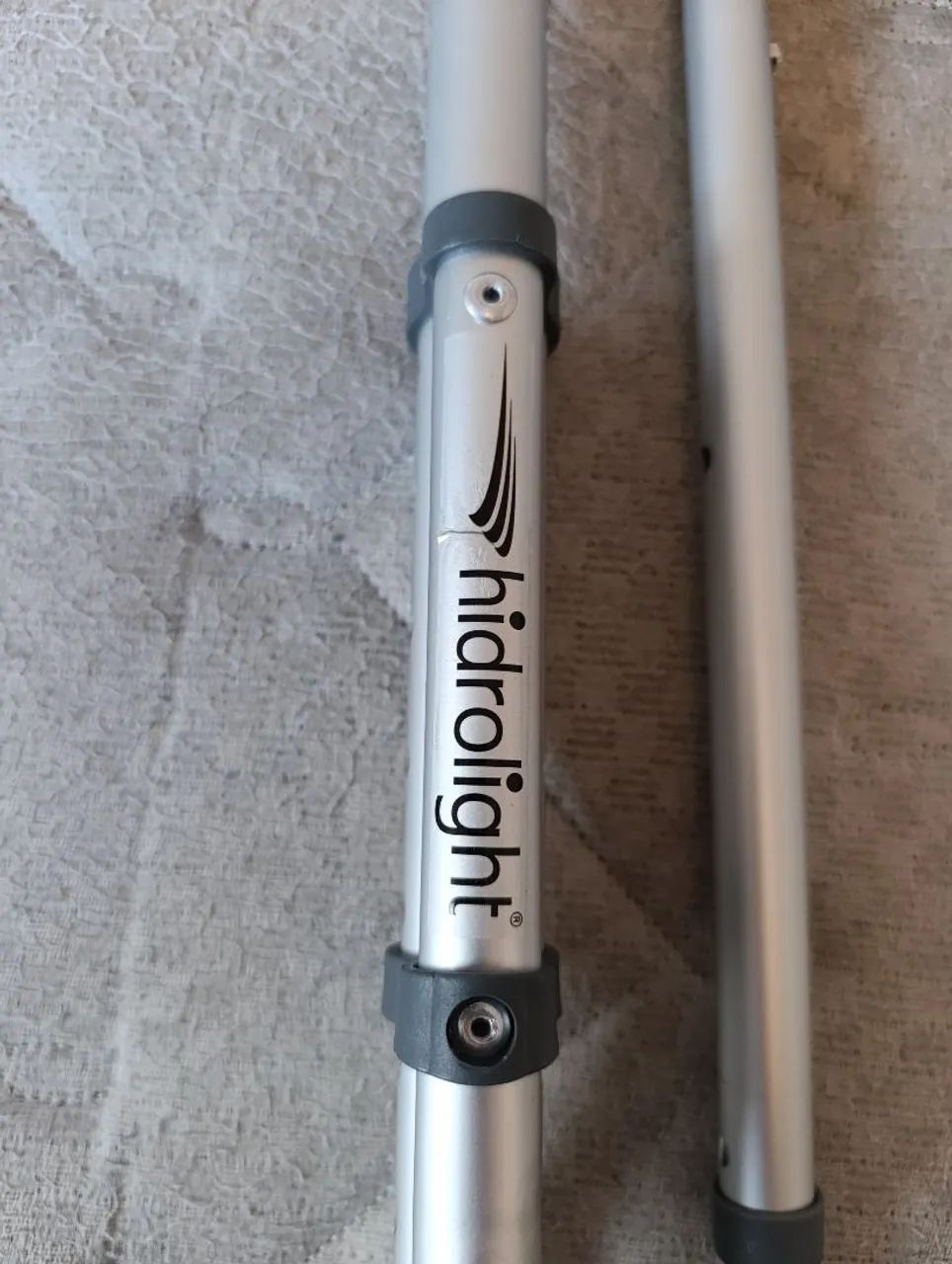 Muleta de Alumínio Hidrolight Ajustável - Foto 3