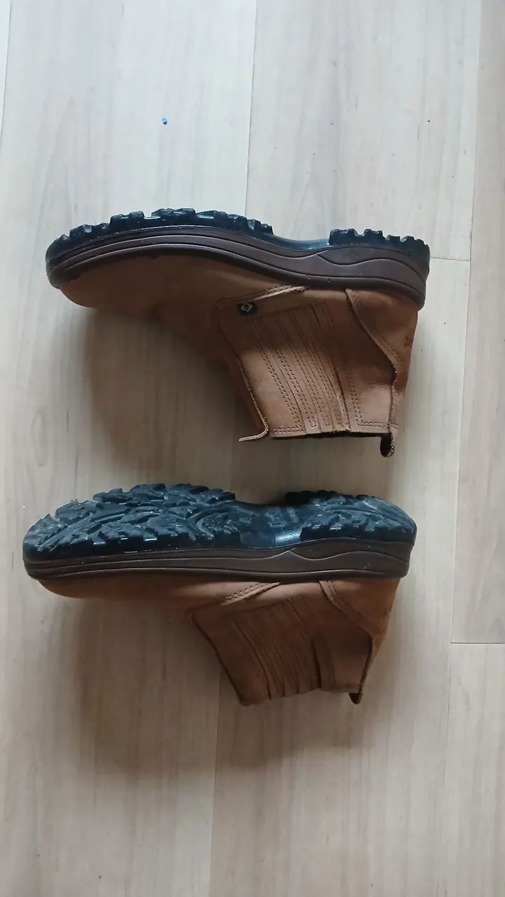 Bota masculino couro legítimo  - Foto 3
