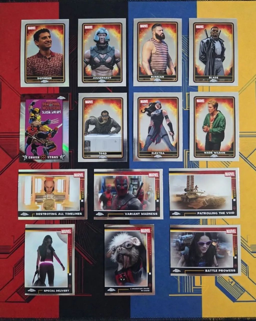 Cards Cromados da Coleção Deadpool Topps Chrome  - Foto 2