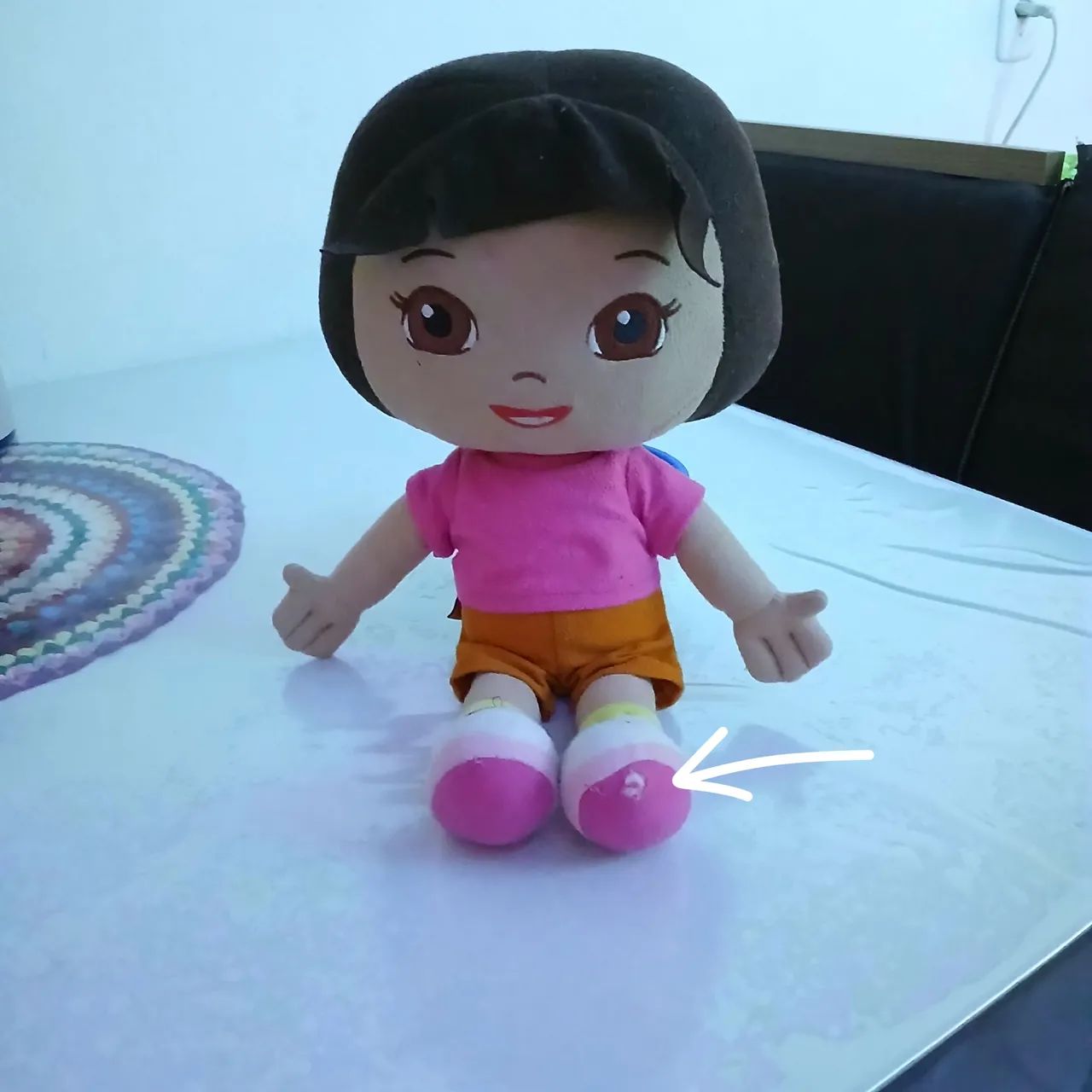 Pelúcia da Dora Aventureira 