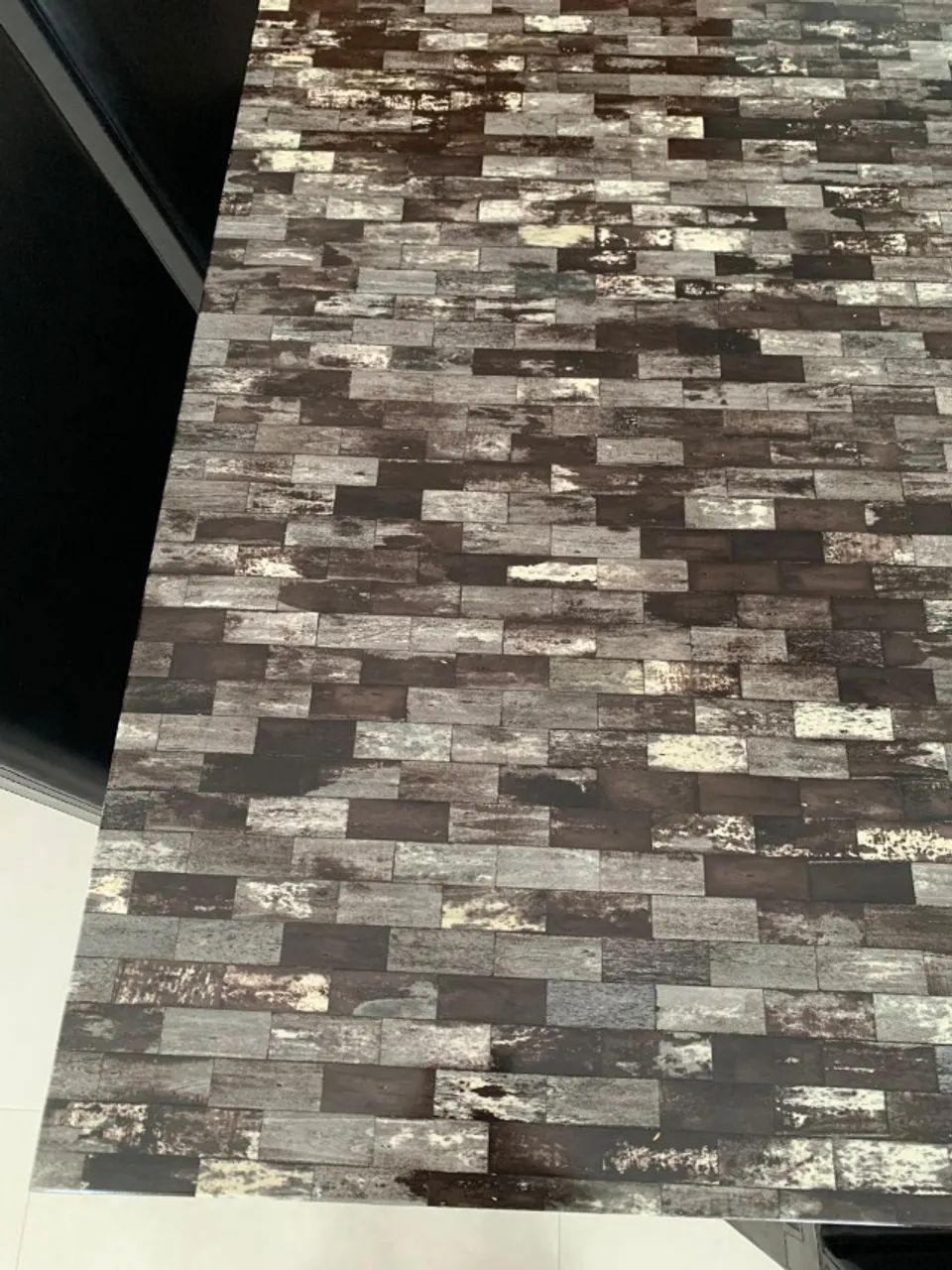 Mesa de Jantar 6 Lugares com Pastilha de chifre preto - Foto 3