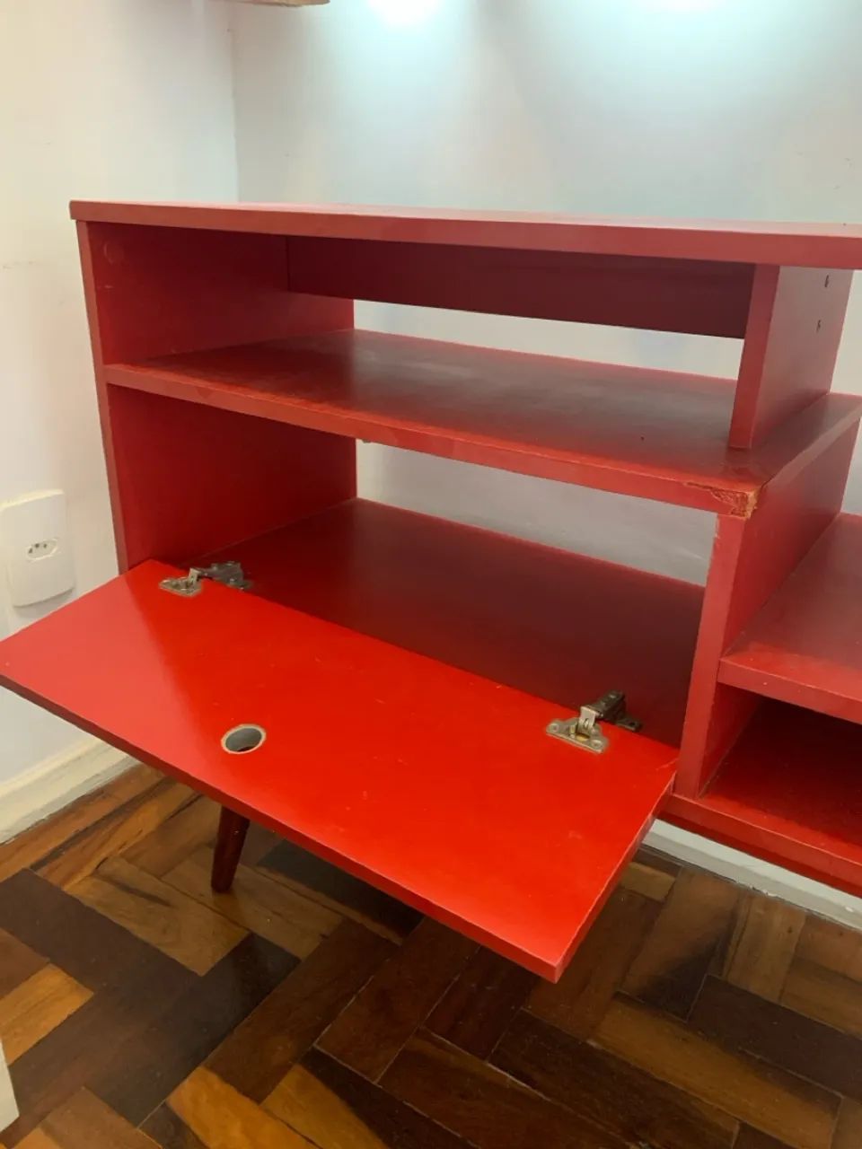Rack Retrô Vermelho multiuso - Foto 3