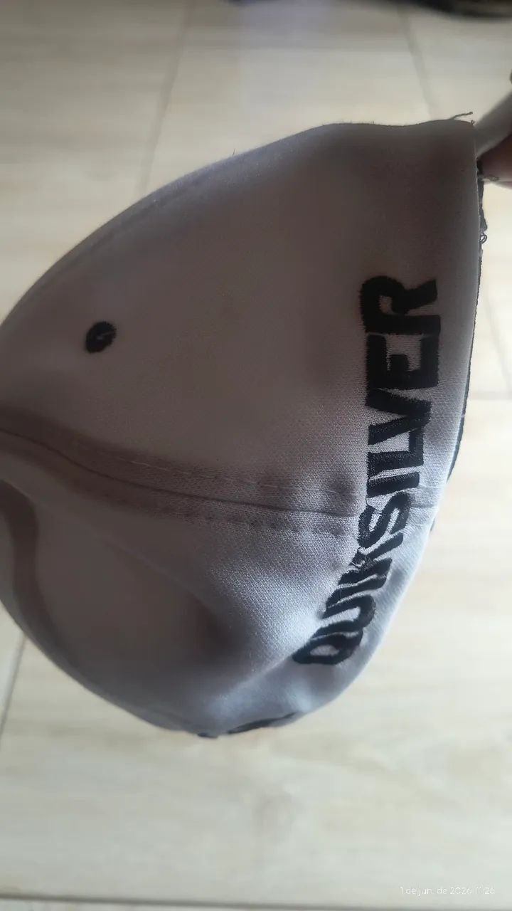 Boné Quiksilver hard hitter letreiro  - Foto 3