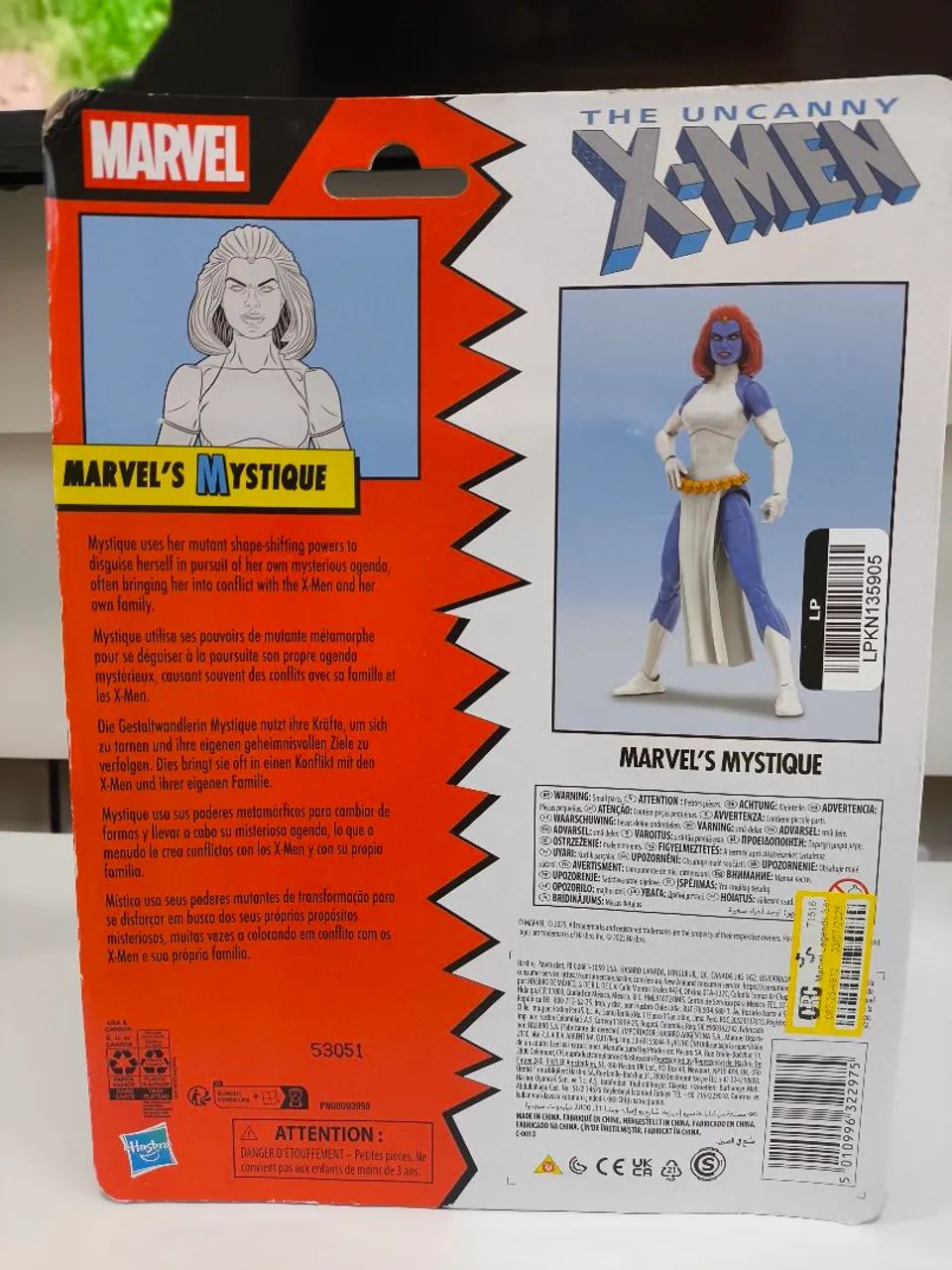 Figura de ação the uncanny X-Men Marvel's mystique  - Foto 3
