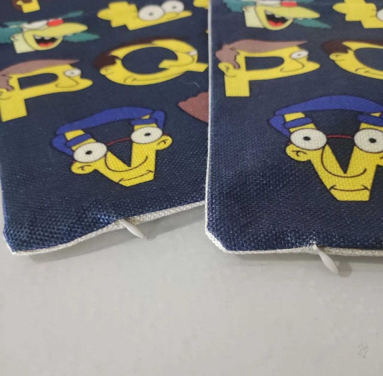 Capas de almofadas Simpsons - Letras - Foto 4