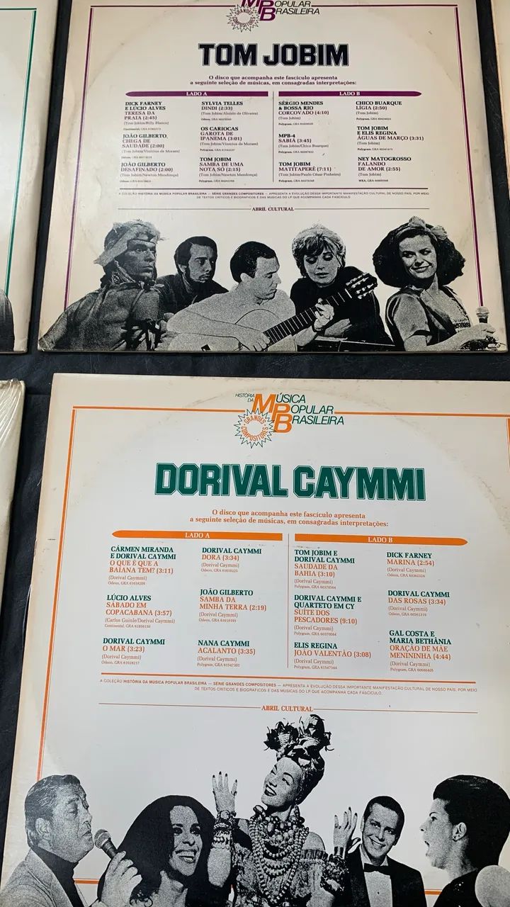 Grandes Compositores e seus intérpretes, da Bossa Nova ao Baião , 6 LPs  - Foto 5