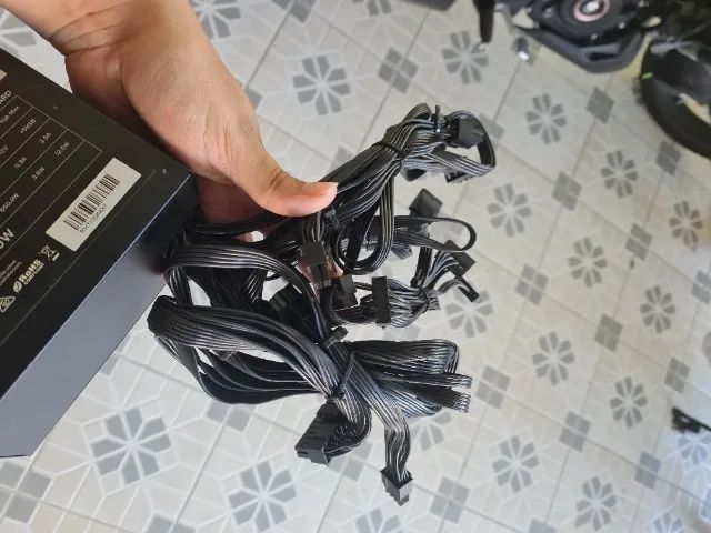Fonte galax ômega 650w - Foto 4
