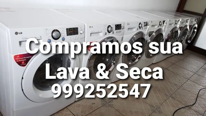 compramos e retiramos descarte de lava e seca com ou sem defeitos.